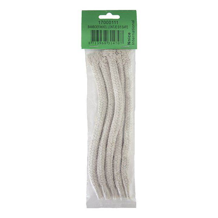 Eldþráður fyrir olíulampa 22cm Garden Life 5stk