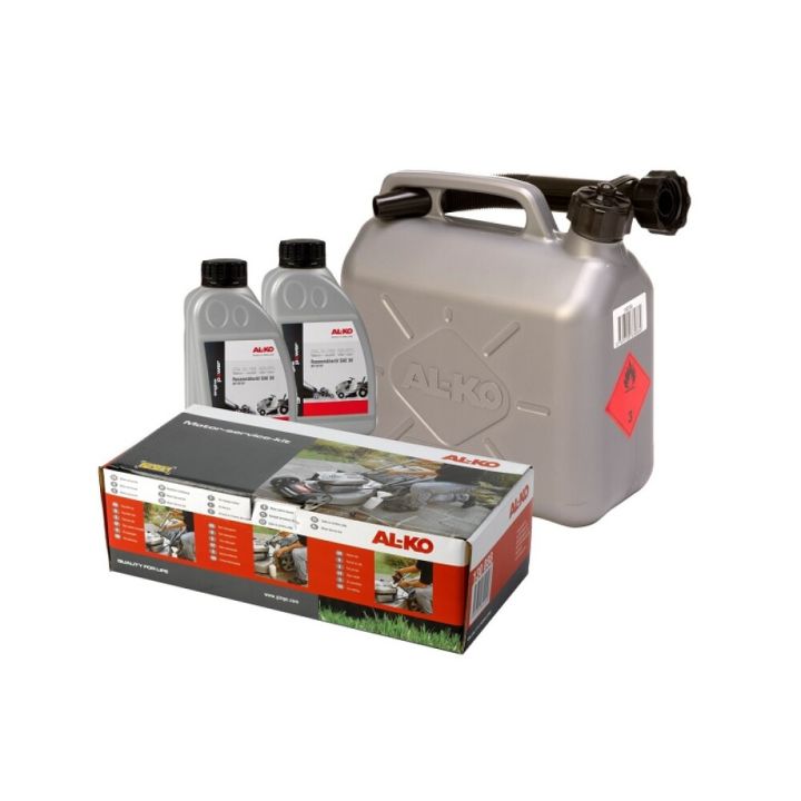 Sett fyrir AL-KO sláttuvélar með SAE 30 olíu