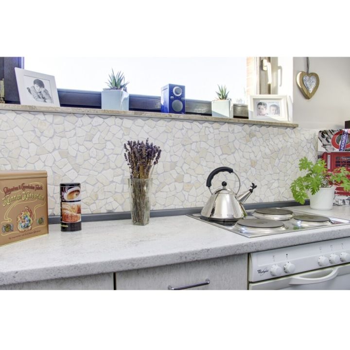 Mósaík Biancone náttúrusteinn 30,5x30,5 cm