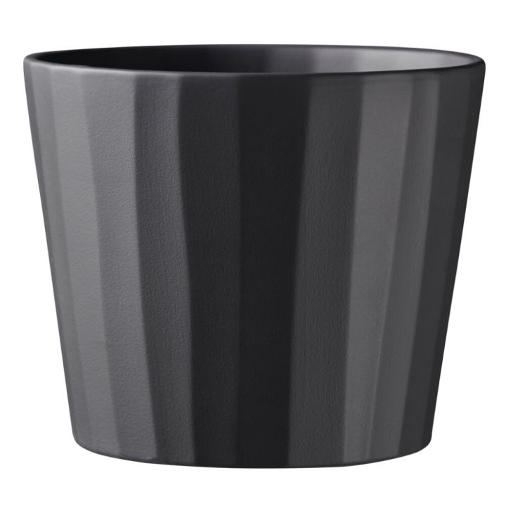 Blómapottur Umea Pure Ø18 cm dökkgrár