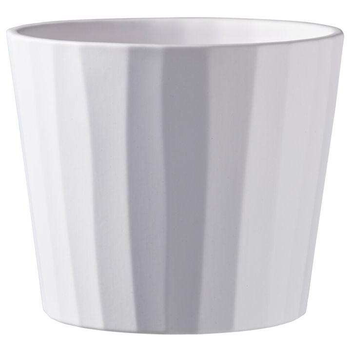 Blómapottur Umea Pure Ø18 cm hvítur