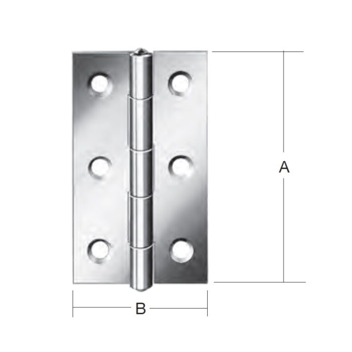 Löm 60x34mm Vormann galv.
