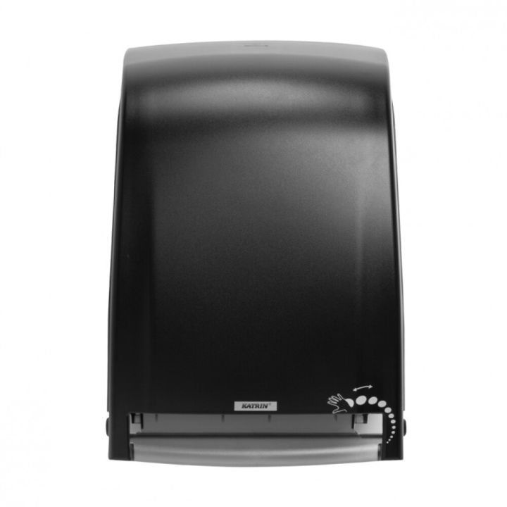 Handþurrku skammtari Katrin Ease snertilaus svartur