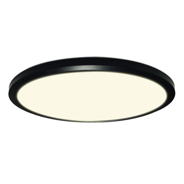 Kúpull 3 þrepa dimmer LED 18W Ultra light Halo Ø30cm IP54 svart