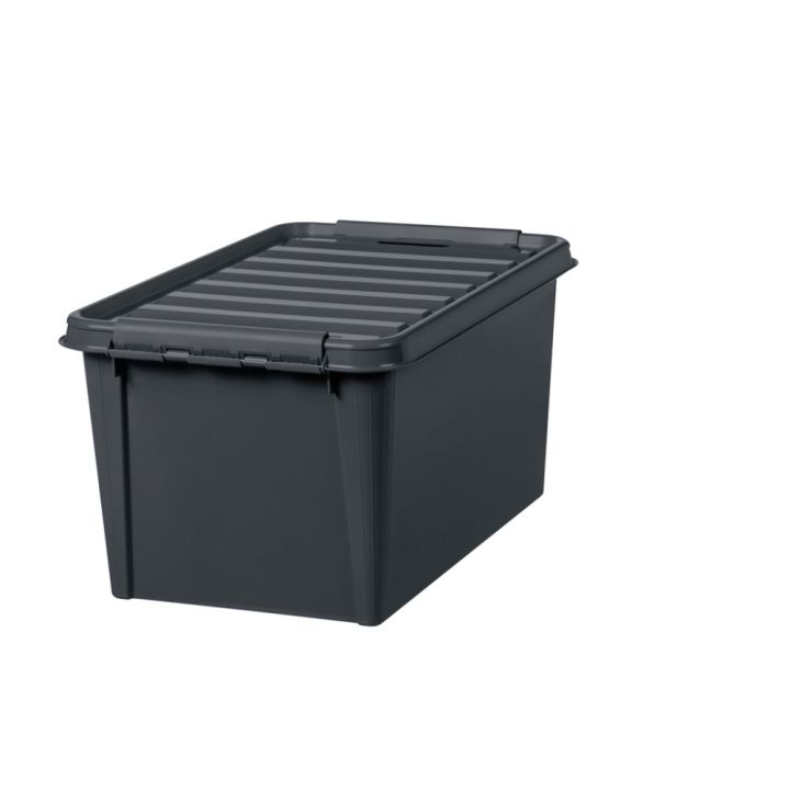Plastkassi með loki 47L SmartStore Pro 45 grár