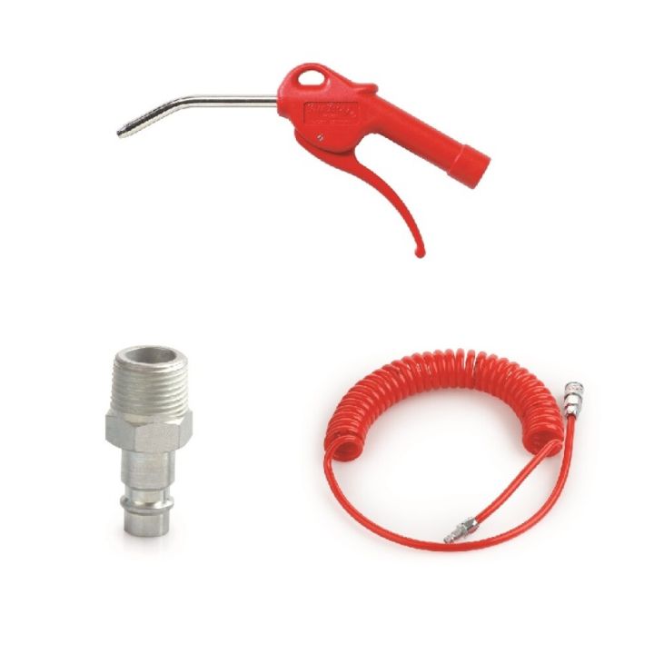 Loftsprauta með kúplingu og slöngu Ø8mm 4m JWL