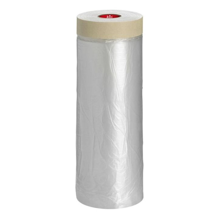 Plastfilma með málningarlímbandi 260cm x 25m Kip