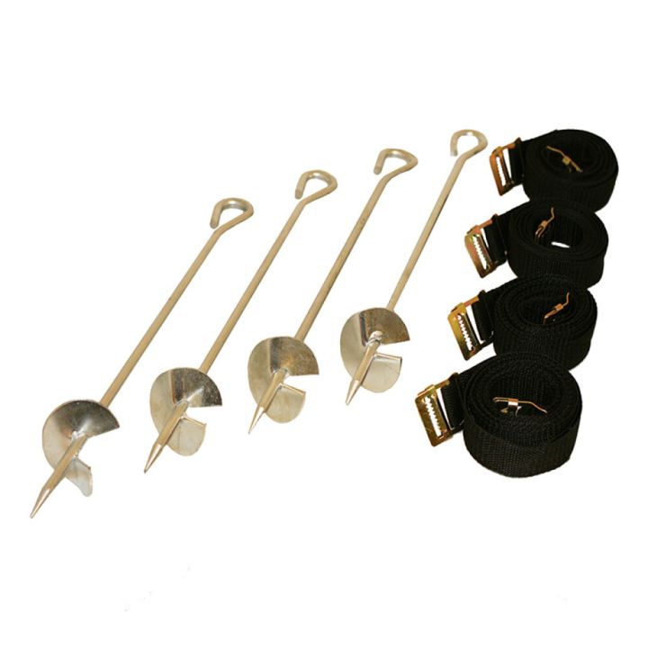 Jarðvegsskrúfur fyrir trampolín 4stk