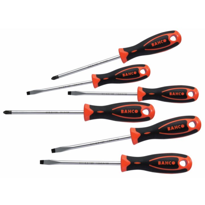 Skrúfjárnasett 6 stk Bahco 806-6