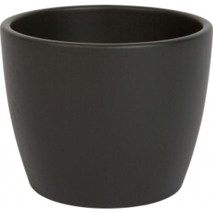 Blómapottur Maja svartur 11cm Scan-Pot