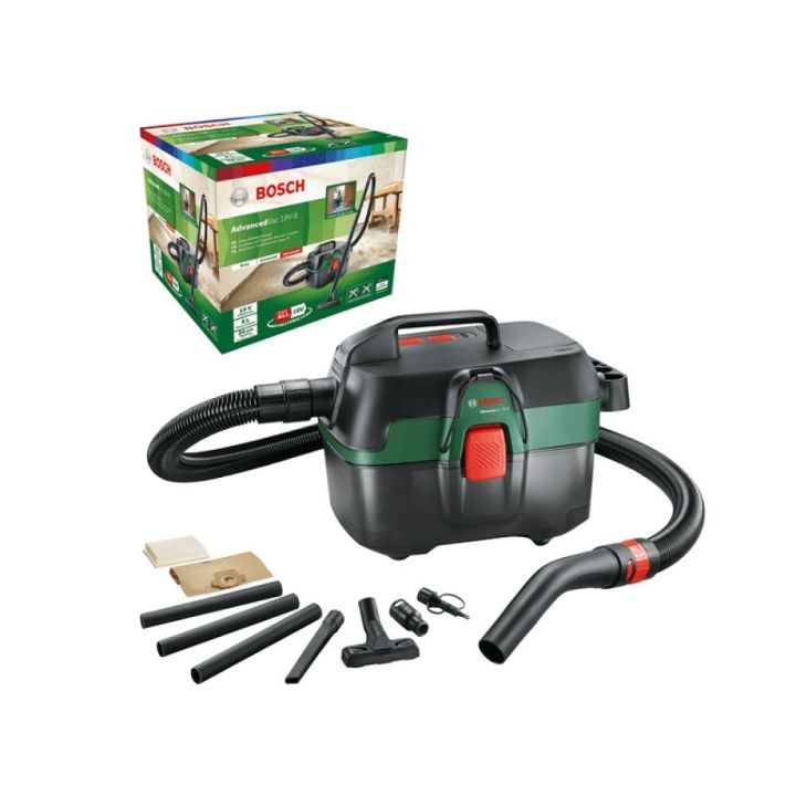 Ryksuga 18V 3in1 Bosch Advanced Vac án rafhlöðu