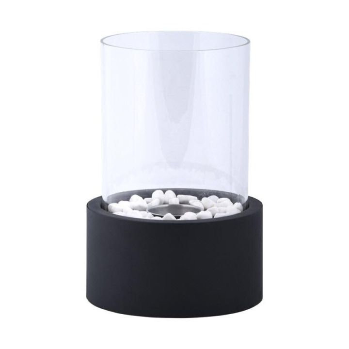 Eldstæði etanól málm/gler 27cm Garden Life