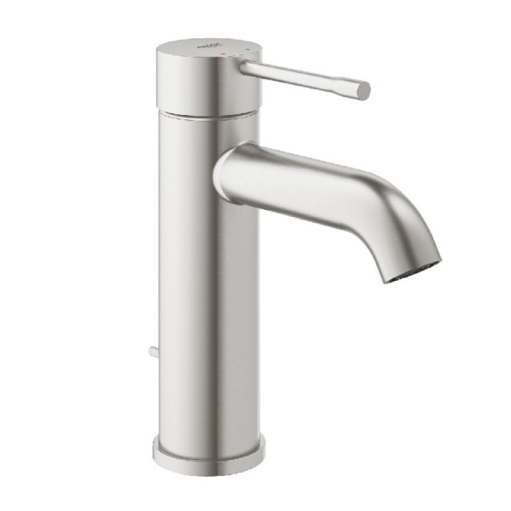 Handlaugartæki og botnventill Grohe Essence supersteel