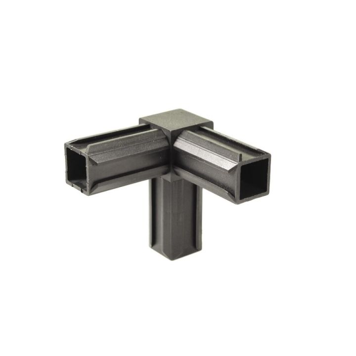 Samtengi horn 20x20x1,5 mm svart