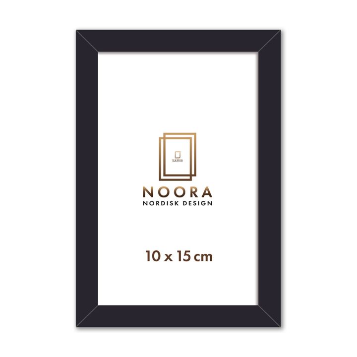 Myndarammi 10x15 cm Noora fura svartur