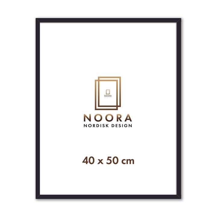 Myndarammi 40x50 cm Noora fura svartur