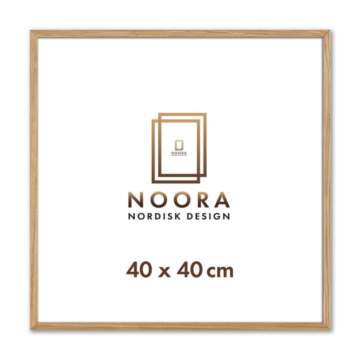 Myndarammi 40x40 cm Noora eik 