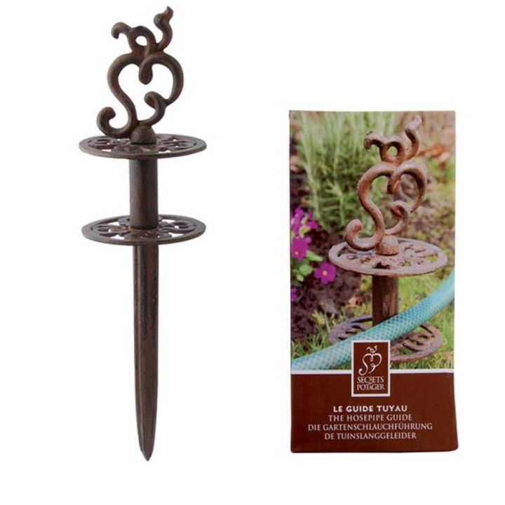 Slönguleiðari antík brúnn 31,6cm Esschert Design