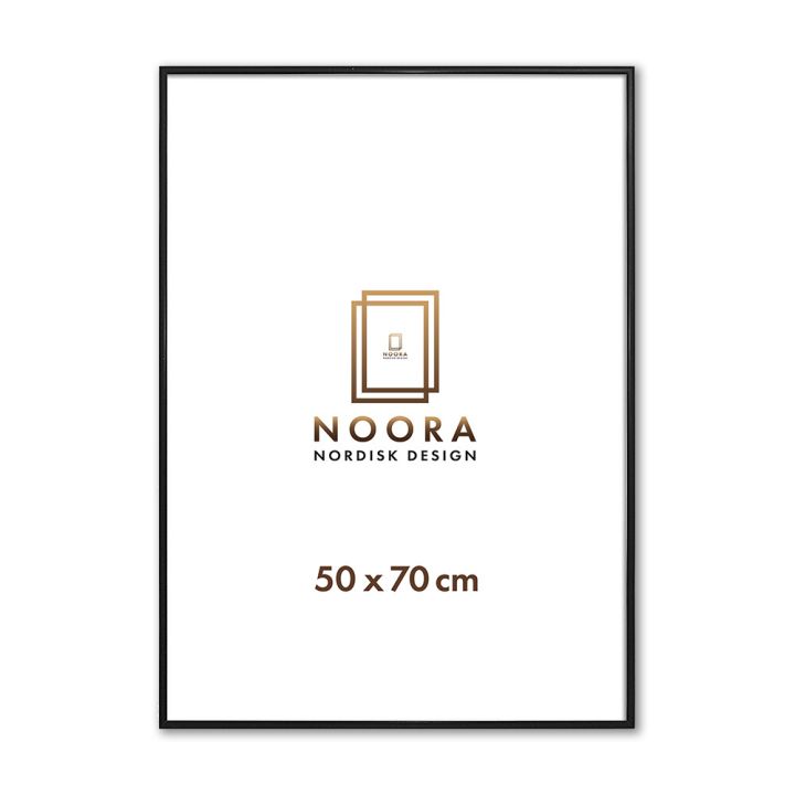 Myndarammi 50x70 cm Noora ál svartur