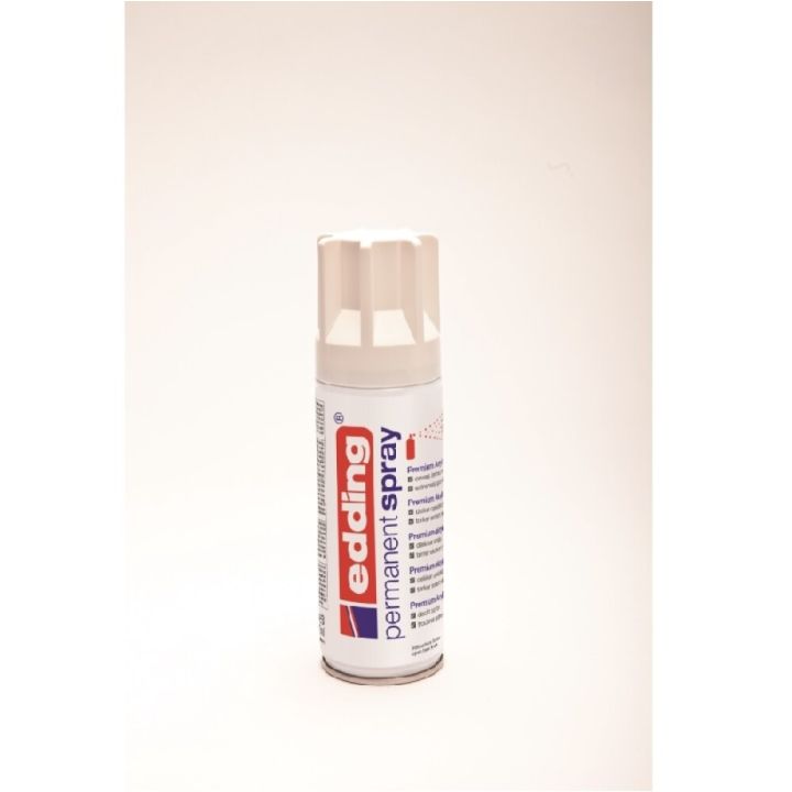 Lakksprey matt hvítt Edding 5200