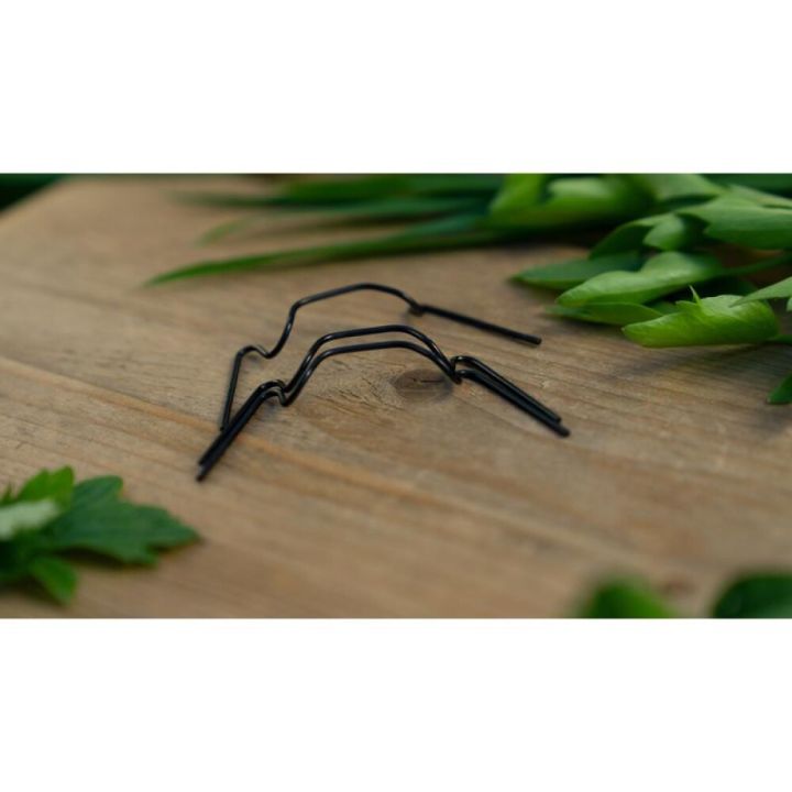 Glerklemmur svartar 20stk Vitavia