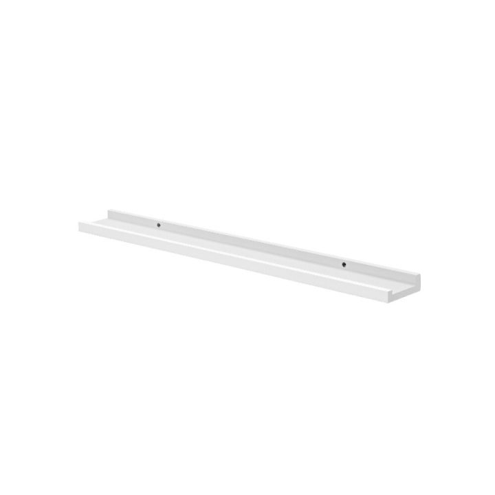 Hilla 800x90x30 mm Dolle Shelf+ Border hvít
