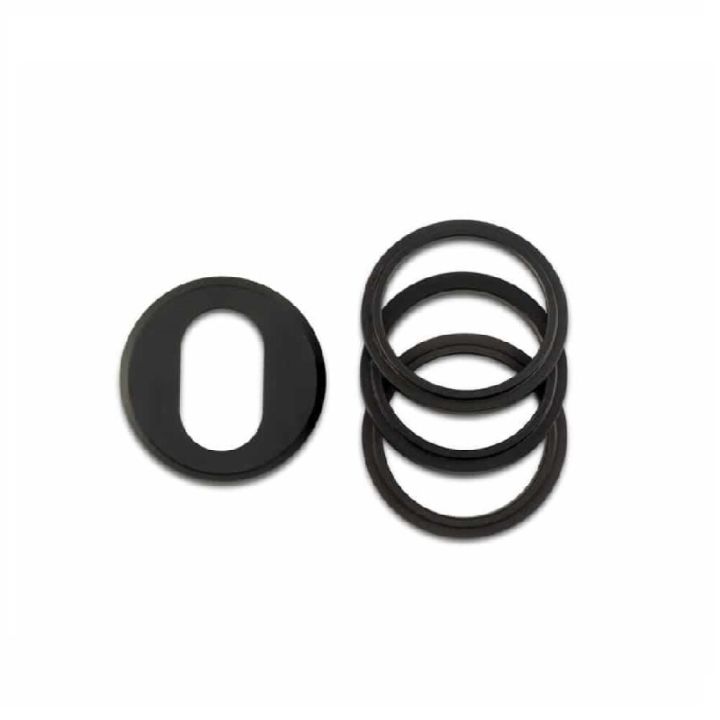 Róshetta fyrir ávalan sílender Jasa svört