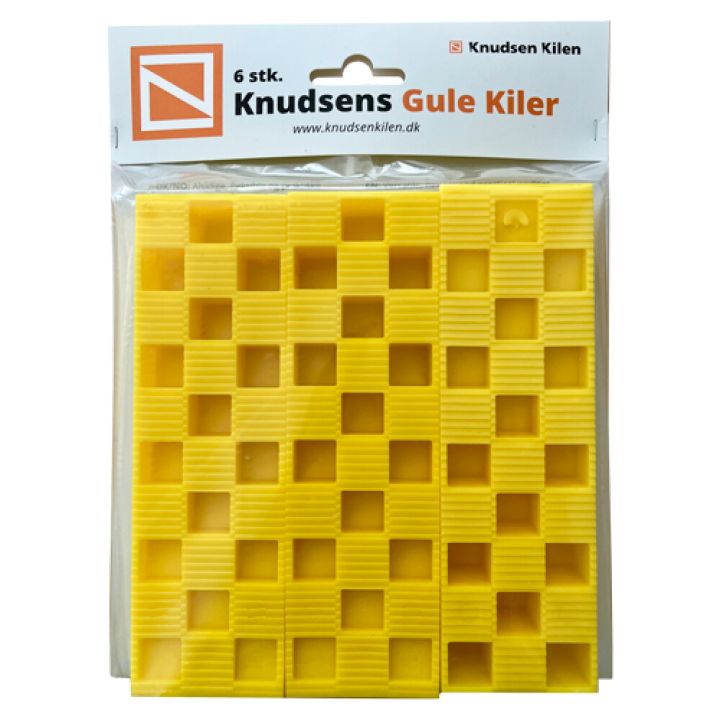 Fleygar 825x45x150mm Knudsen Kilen 6stk gulir