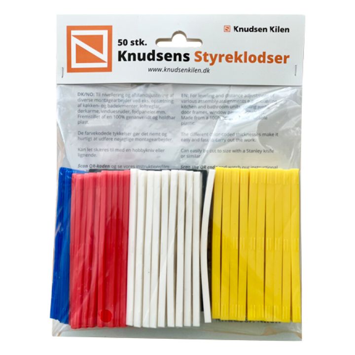 Fleygar plast 1-5mm Knudsen 50stk