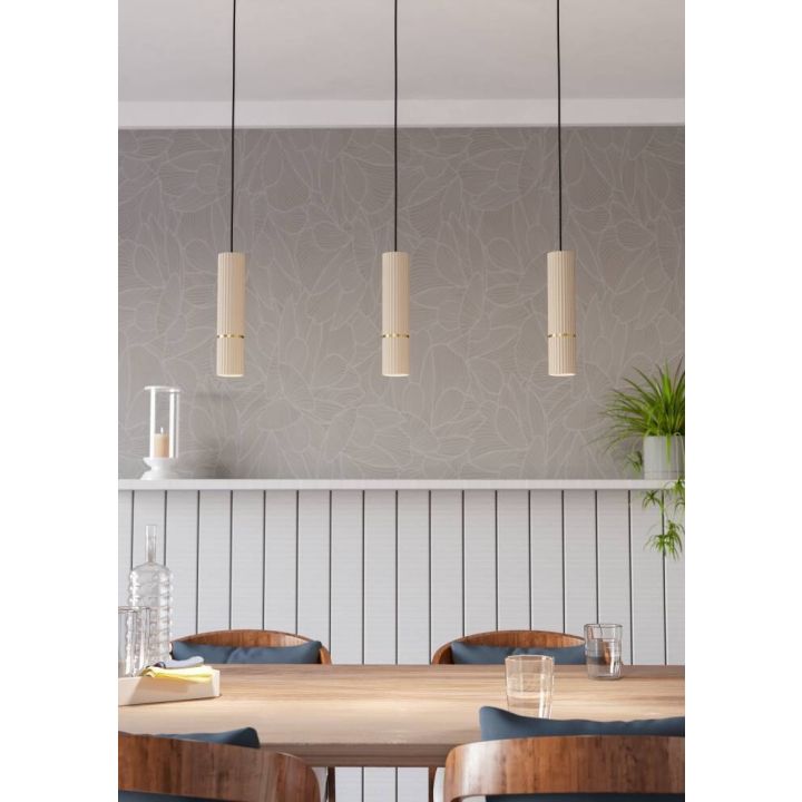 Hangandi ljós 4xGU10 Caminia sand