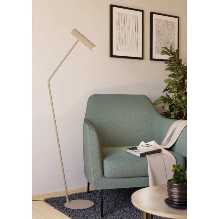 Gólflampi GU10 Caminia 158,5cm sand