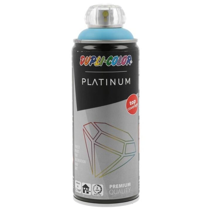 Lakksprey 400 ml ljósblátt matt Dupli Color