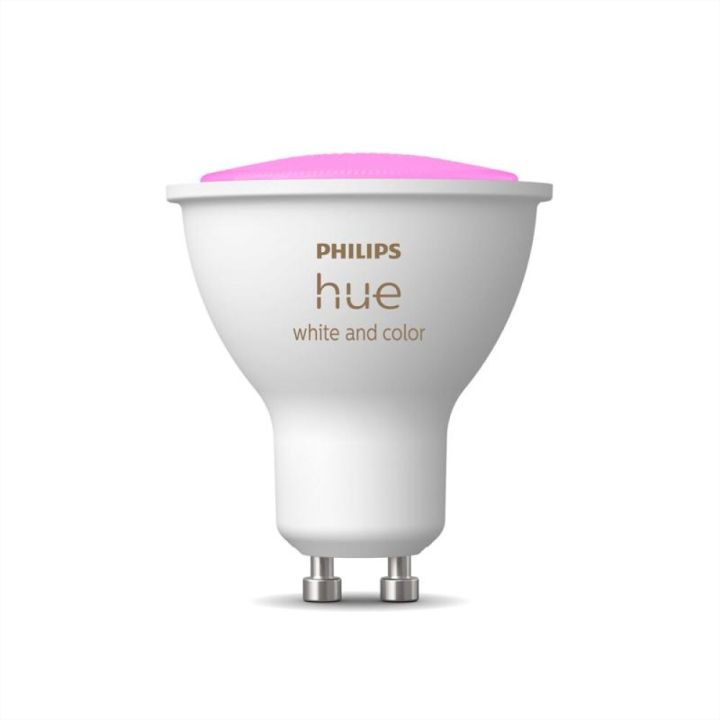Ljósapera GU10 4,2W Philips Hue Color Ambiance