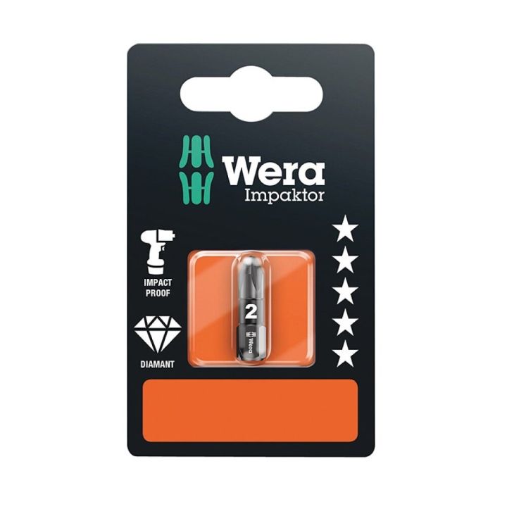 Skrúfbiti TX25 1/4" 25 mm Wera 867/1 IMP DC