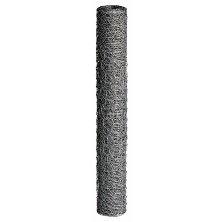 Hænsnanet H:60 cm L:30 m möskvi 25 mm NSH galv