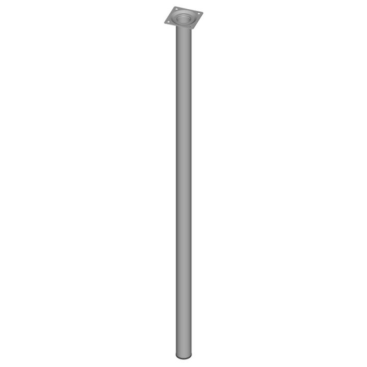 Borðfótur Ø30x300 mm Element-System grár