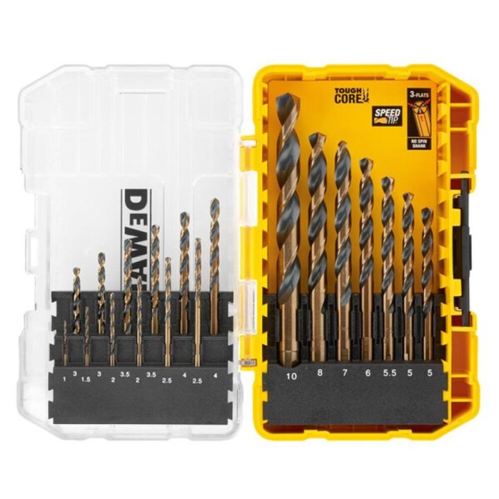 Málmborasett 19stk DeWalt