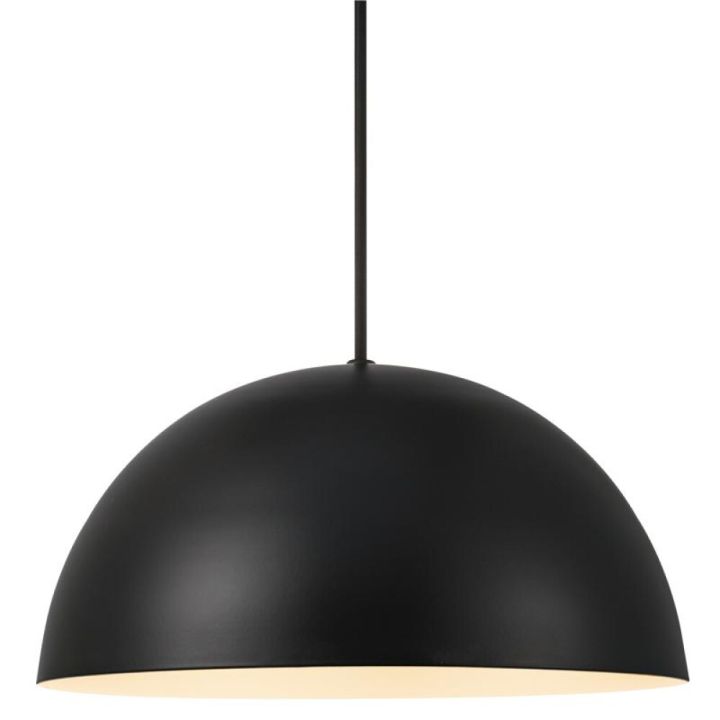 Hangandi ljós E27 Ellen 30 svart Ø30 cm