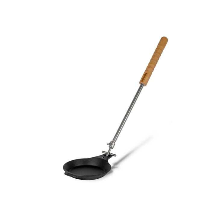 Steypujárnspanna með lengjanlegu skafti Petromax