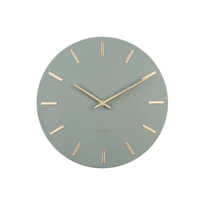 Veggklukka Charm S Ø30cm græn