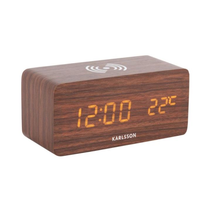 Vekjaraklukka Block M 7,1cm tré