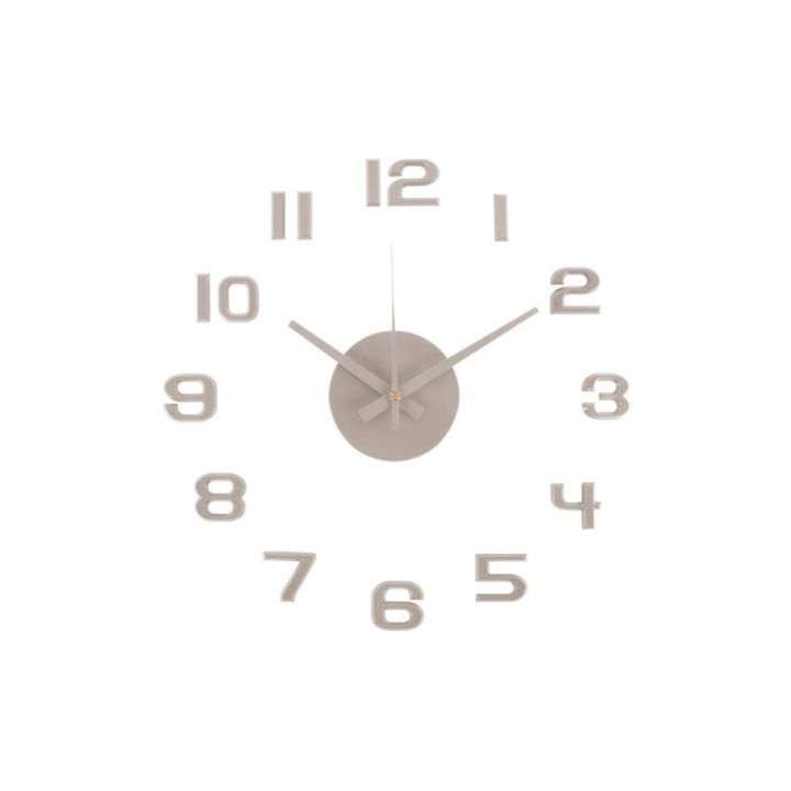 Veggklukka DIY sunset Ø35cm grá