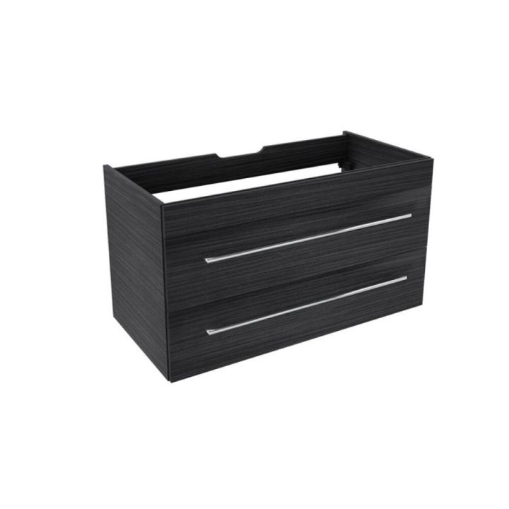 Handlaugarskápur Riva 48,8x99,4x55 cm Camargue dökk eik
