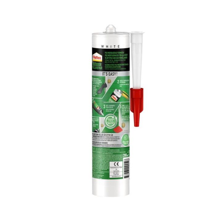 Kítti 280ml Pattex Fill&Repair hvítt