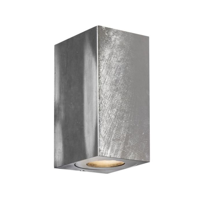 Veggljós GU10 Canto Maxi Kubi 17,2cm stál