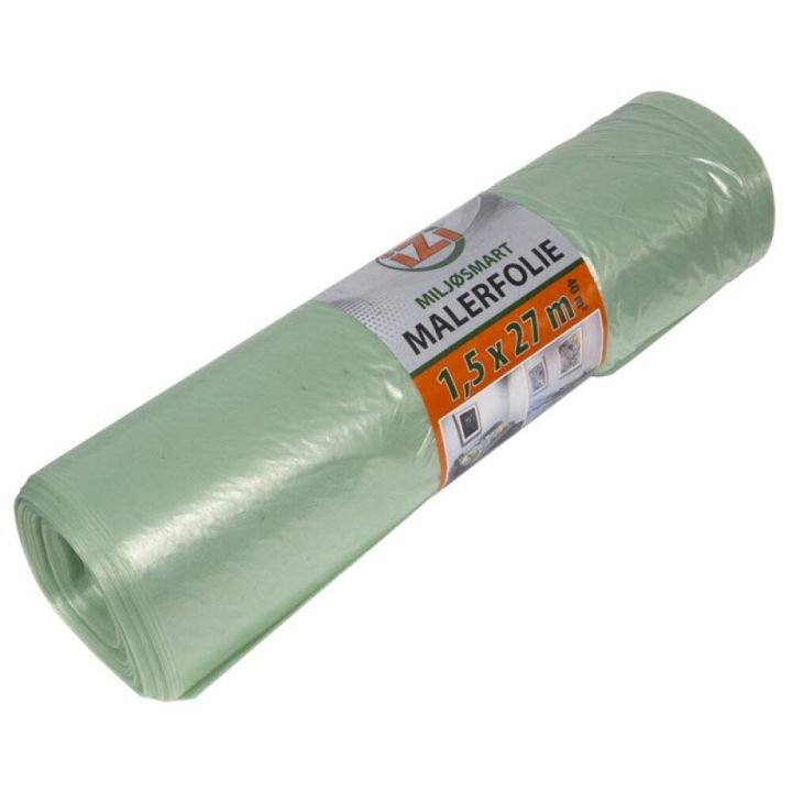 Byggingarplast 55my 27x1,5m Izi 40 m²