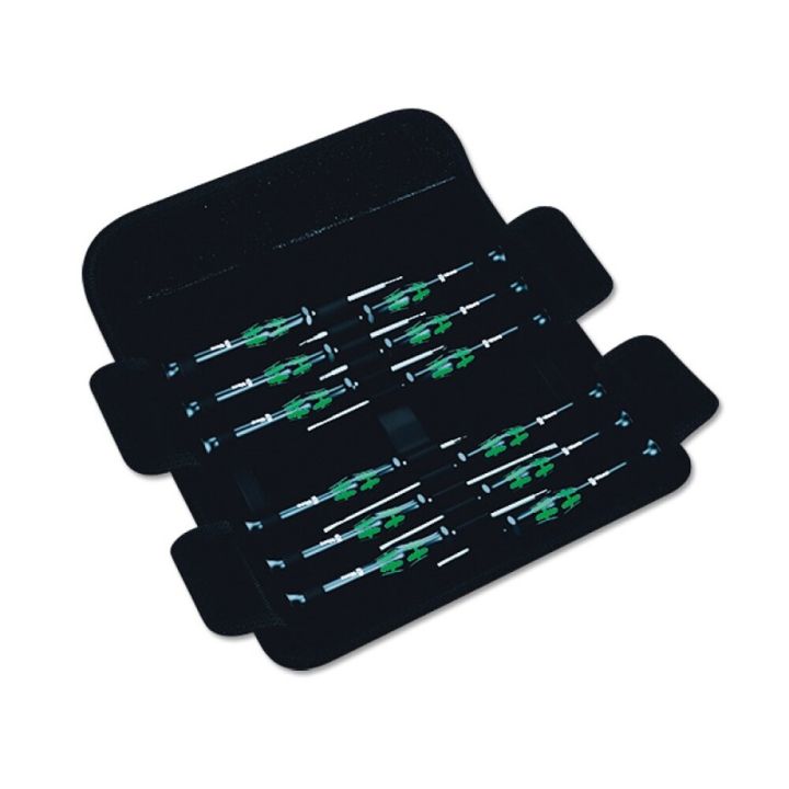 Skrúfjárnasett micro Wera 12stk