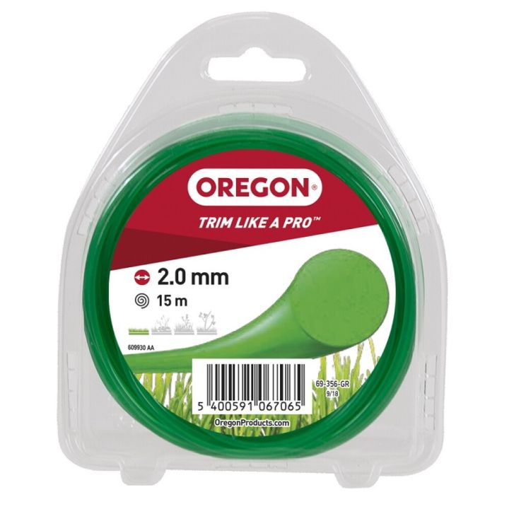 Sláttuþráður glær 1,3mm 15m Oregon