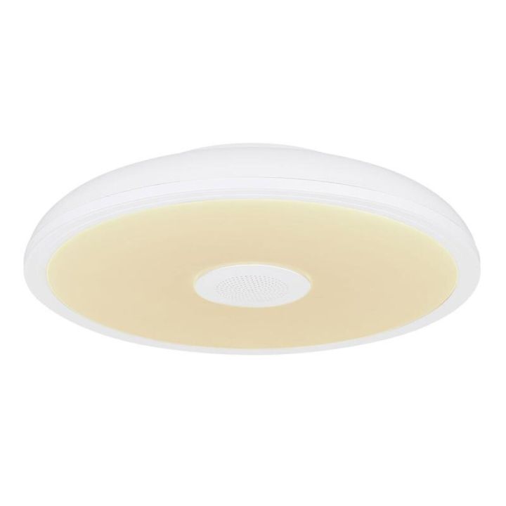 Hátalarakúpull LED 18W Raffy 3000-6500K RGB Ø28cm hvítur