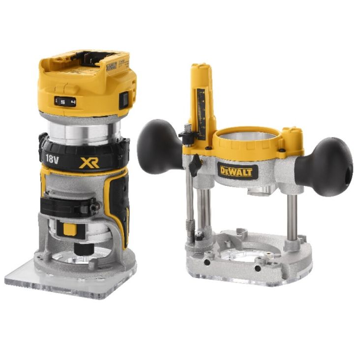 Fræsari 18V 8mm Dewalt DCW604N